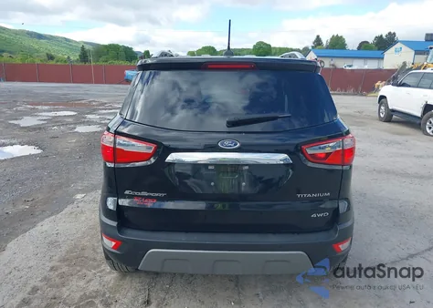 2022 Ford Ecosport Titanium from USA, damaged, VIN MAJ6S3KL6NC472017